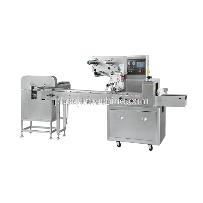 Máquina de embalagem de travesseiro de pão automático JN-250